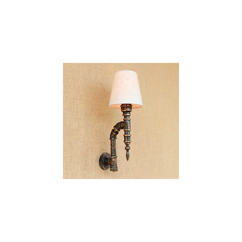 Rustic Lodge Country Antique Brass Feature for Ambient Light Wall Sconces Wall Light