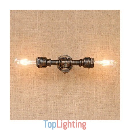Rustic Lodge Painting Feature for Ambient Light Wall Sconces Wall Light