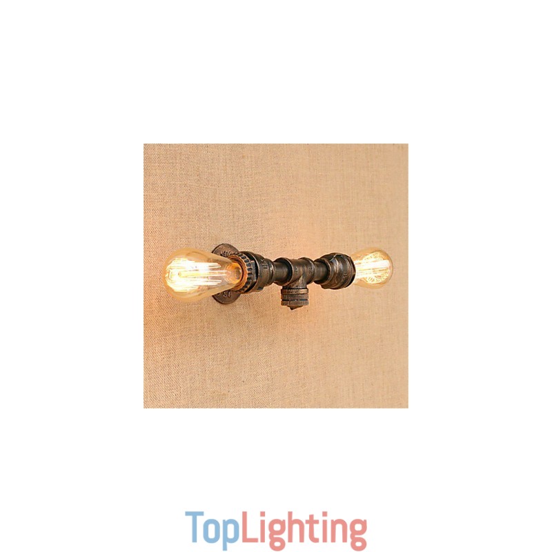 Rustic Lodge Painting Feature for Ambient Light Wall Sconces Wall Light