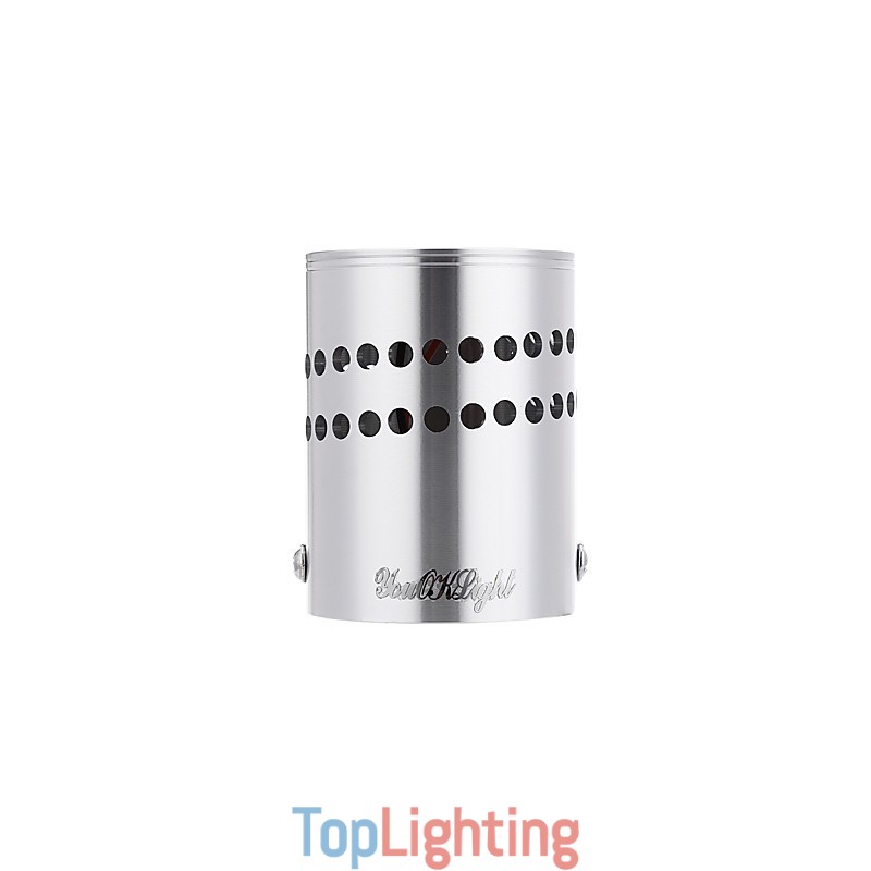 Modern Contemporary Electroplated Feature for Ambient LightFlush Mount wallV
