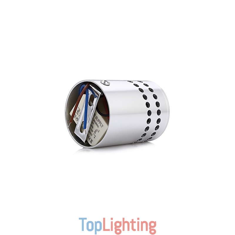 Modern Contemporary Electroplated Feature for Ambient LightFlush Mount wallV