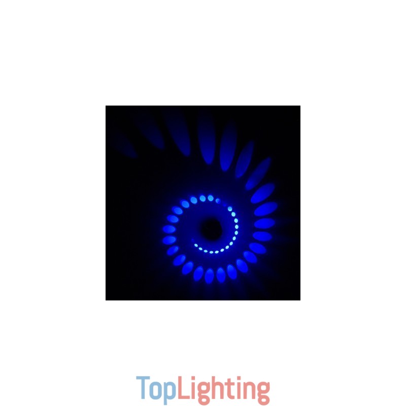 Modern Contemporary Electroplated Feature for Ambient LightFlush Mount wallV