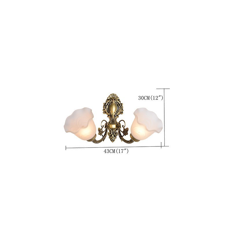 Country Painting Feature for Mini Style Uplight Wall Sconces Wall Light