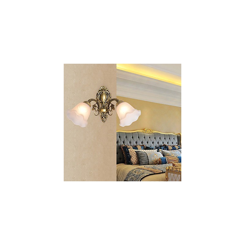 Country Painting Feature for Mini Style Uplight Wall Sconces Wall Light