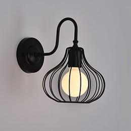 MaxTraditional Classic Rustic Lodge Painting Feature for Mini Style Ambient Light Wall Sconces Wall Light