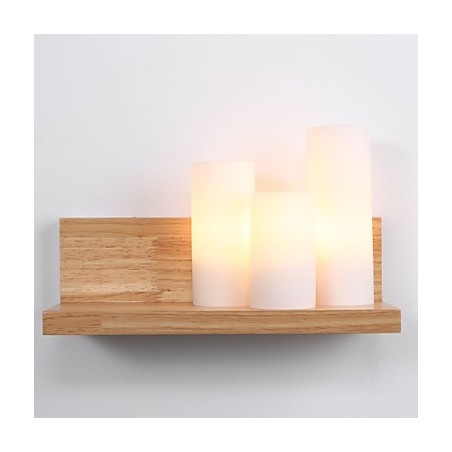 Wood Sconces 3 Lights Country Wood Sconces 3 Lights Country