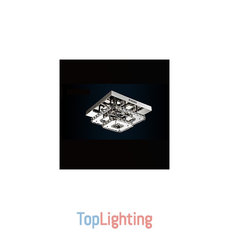 Crystal Ceiling Lamps Flush Mount Clear or Amber K9 for Indoor CE