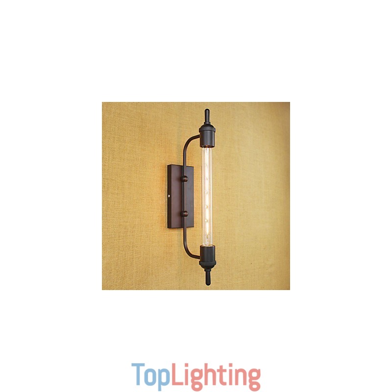 Country Retro Painting Feature for Mini Style Ambient Light Wall Sconces Wall Light
