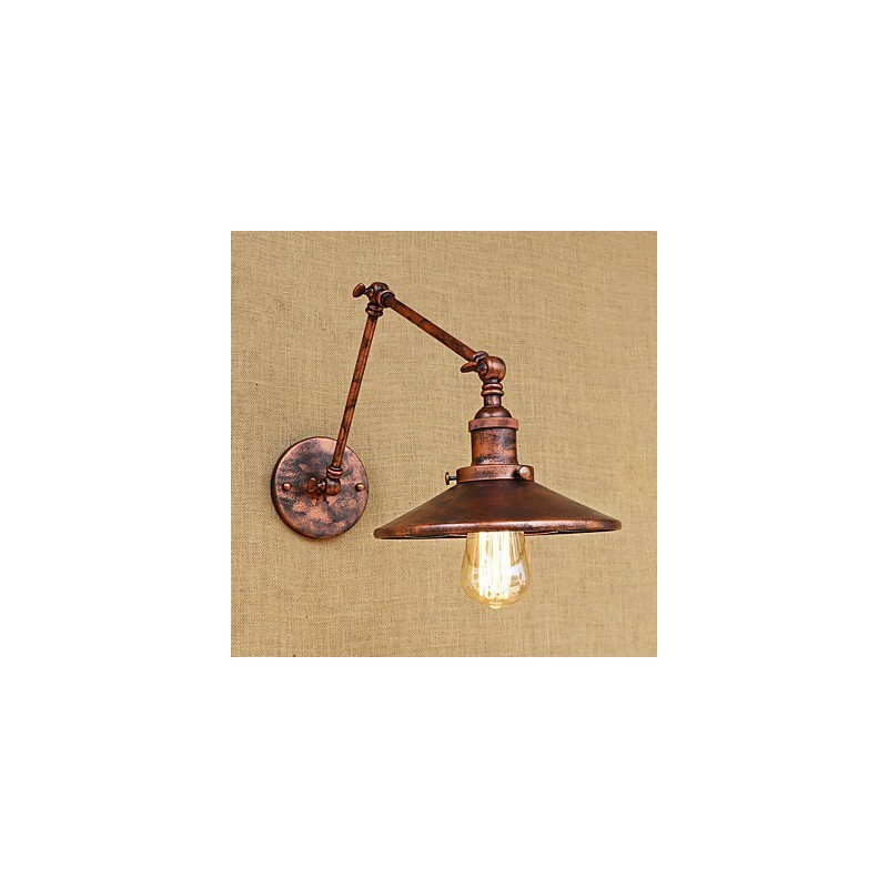 Rustic Lodge Country Retro Electroplated Feature for Mini Style Swing Arm Ambient Light