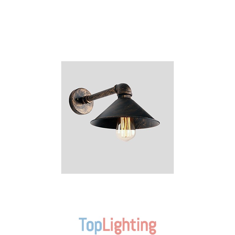 Water Pipe Wall Lights Retro Industrial Style Creative Country Metal Restaurant Cafe Bars Bar Table Wall Sconces