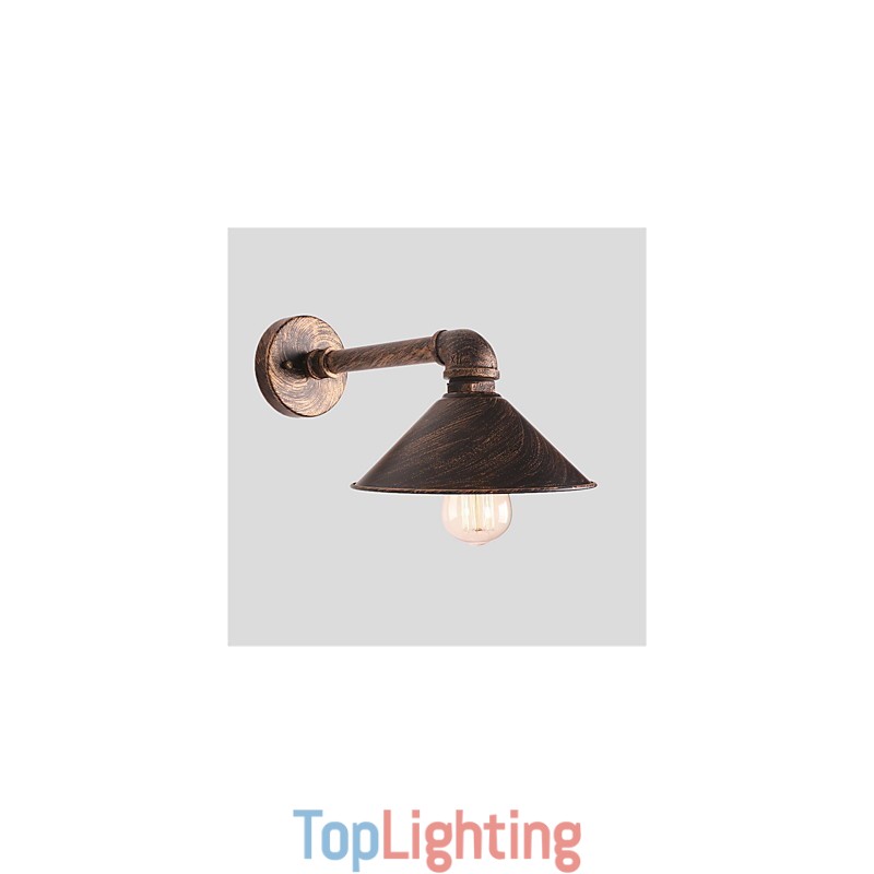 Water Pipe Wall Lights Retro Industrial Style Creative Country Metal Restaurant Cafe Bars Bar Table Wall Sconces