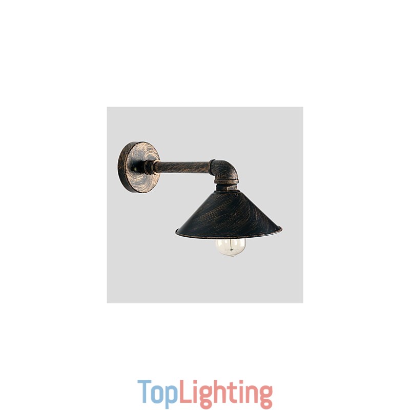 Water Pipe Wall Lights Retro Industrial Style Creative Country Metal Restaurant Cafe Bars Bar Table Wall Sconces