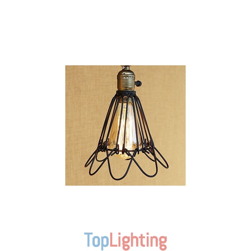 Rustic Lodge Country Retro Painting Feature for Mini Style Swing Arm Ambient Light Swing