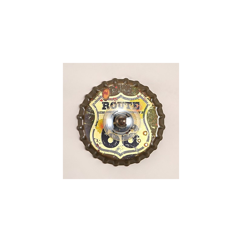 Traditional Classic Rustic Lodge Country Painting Feature for Mini Style Ambient Light Wall Sconces Wall Light