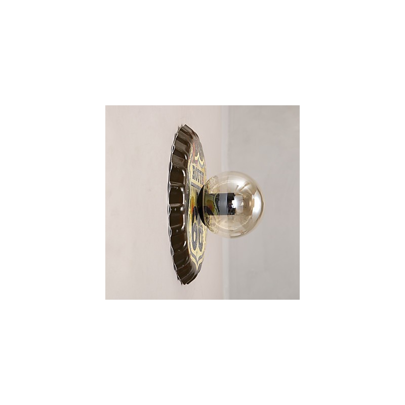 Traditional Classic Rustic Lodge Country Painting Feature for Mini Style Ambient Light Wall Sconces Wall Light