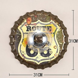 Traditional Classic Rustic Lodge Country Painting Feature for Mini Style Ambient Light Wall Sconces Wall Light