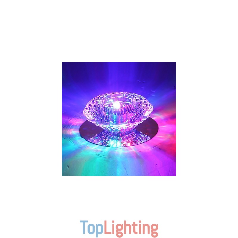 3W Energy Saving Modern Ceiling Light Crystal Ceiling Light Down light bulb Lamp