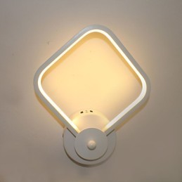 Simple Modern Bedroom Bedside Lamp Wall Lamp Creative Personality Stairways Aluminum Lamp