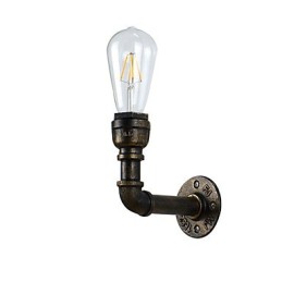Rustic Lodge Traditional Classic Antique Brass Feature for Ambient Light Wall Lights Wall Light