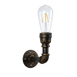 Rustic Lodge Traditional Classic Antique Brass Feature for Ambient Light Wall Lights Wall Light