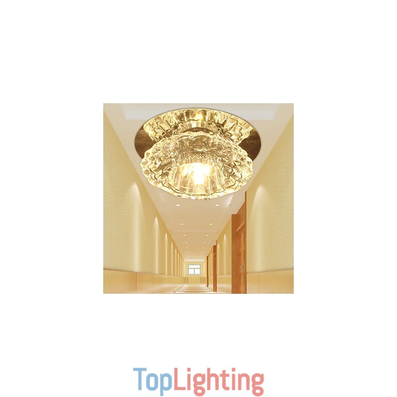 3W Energy Saving Modern Ceiling Light Crystal Ceiling Light Down light bulb Lamp