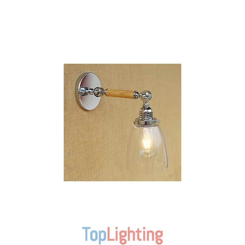 Modern Contemporary Country Retro Electroplated Feature for Swing Arm Ambient Light