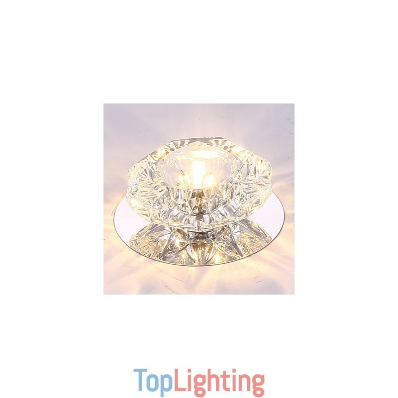 3W Energy Saving Modern Ceiling Light Crystal Ceiling Light Down light bulb Lamp