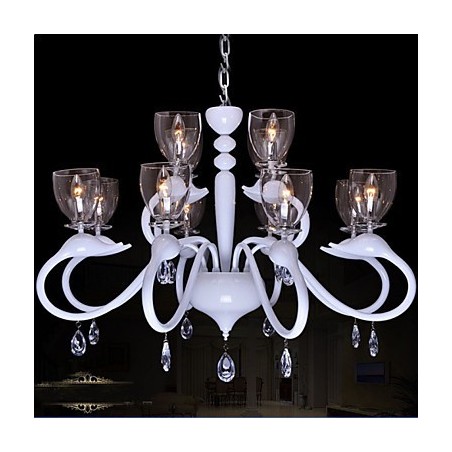 European Style Crystal Droplight Individuality Creative Swan 12 Light Chandelier European Style Crystal Droplight Individuality Creative Swan 12 Light Chandelier