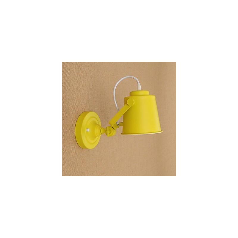 Painted Steel Wall Lamp Dumb Black American Coffee Decoration Retro Wall Light Lightsaber Lamp On Wall