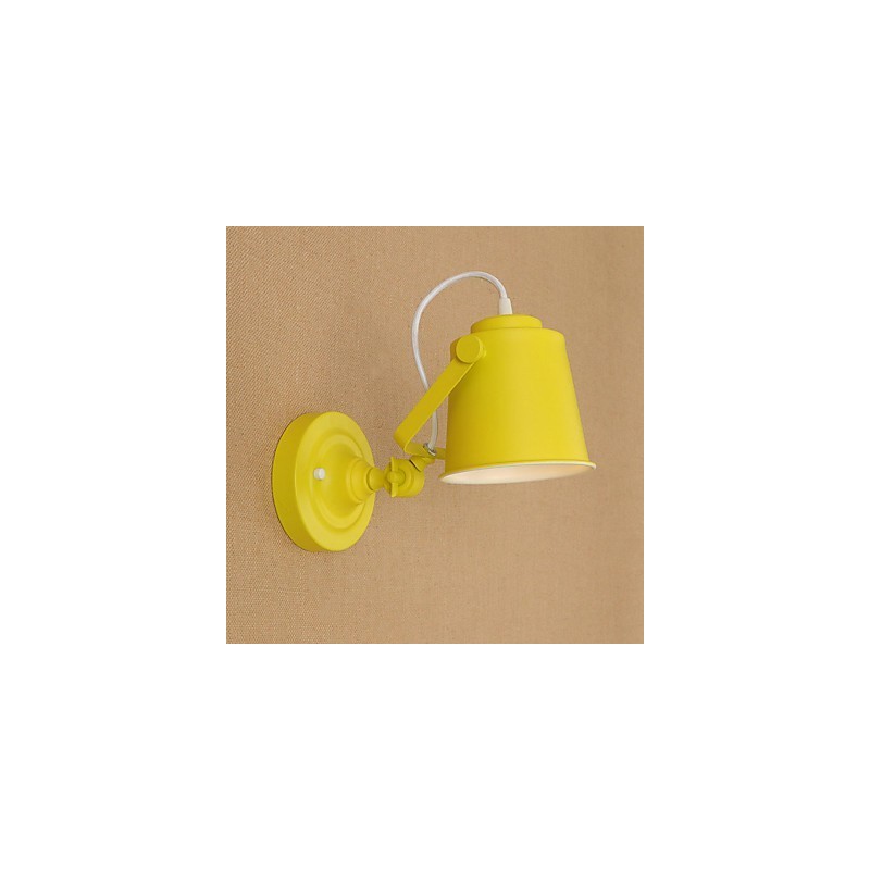 Painted Steel Wall Lamp Dumb Black American Coffee Decoration Retro Wall Light Lightsaber Lamp On Wall