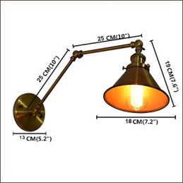 Wall Light Wall Sconces Wall Iron Wall Lamp Dumb Black Lightsaber Lamp On Wall