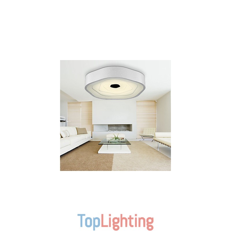 Flush Mounted Modern Night light White+Natrual White+Warm White Color