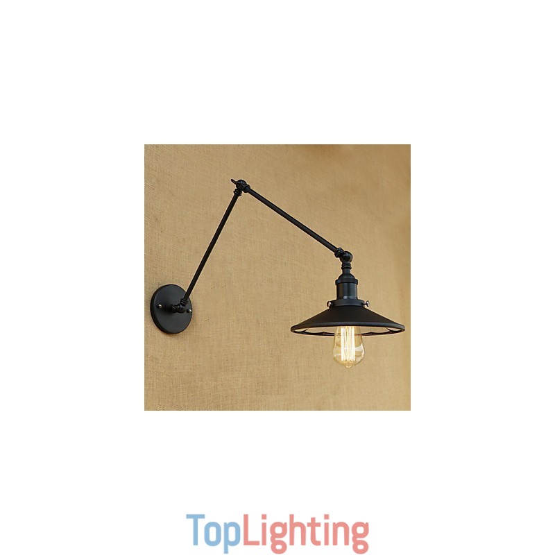 Country Retro Painting Feature for Swing Arm Ambient Light Swing Arm Lights Wall Light