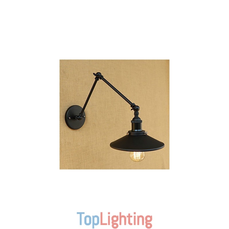 Country Retro Painting Feature for Swing Arm Ambient Light Swing Arm Lights Wall Light