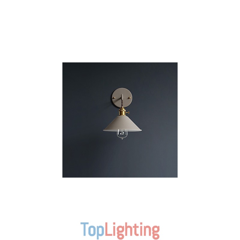 Mini sized Simple Industrial Head Light Bulbs Wall Lamp Vintage Retro Village Metal Wall Sconce Light Fixture Aisle Wall Lamp