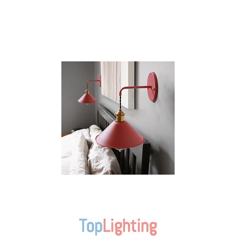 Mini sized Simple Industrial Head Light Bulbs Wall Lamp Vintage Retro Village Metal Wall Sconce Light Fixture Aisle Wall Lamp