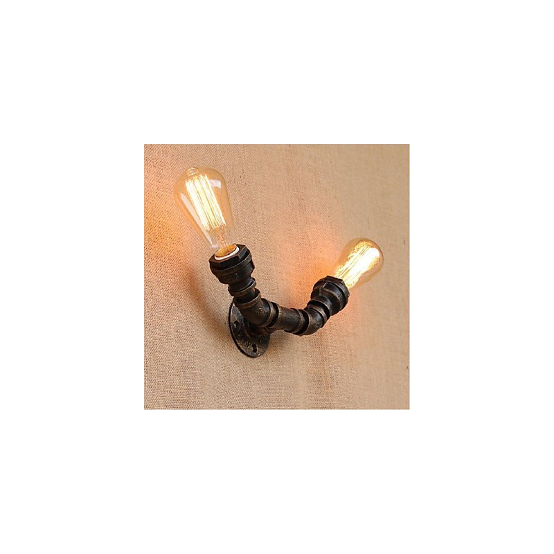 Nostalgia Simple Water Pipe Decorative Small Wall Lamp Wall Light