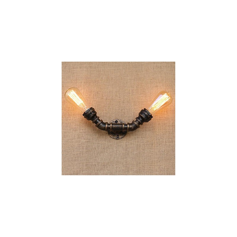 Nostalgia Simple Water Pipe Decorative Small Wall Lamp Wall Light