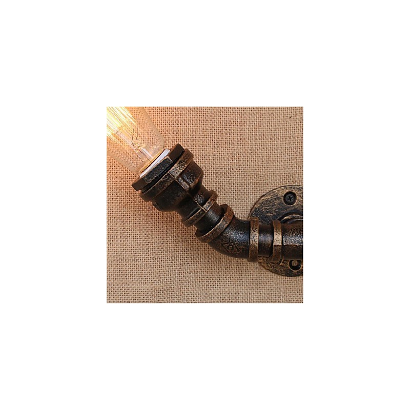 Nostalgia Simple Water Pipe Decorative Small Wall Lamp Wall Light