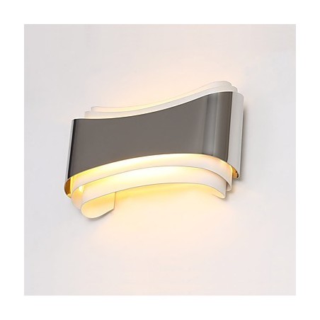 Integrated Modern Contemporary Chrome Feature for Ambient Light Wall Sconces Wall Light Integrated Modern Contemporary Chrome Feature for Ambient Light Wall Sconces Wall Light