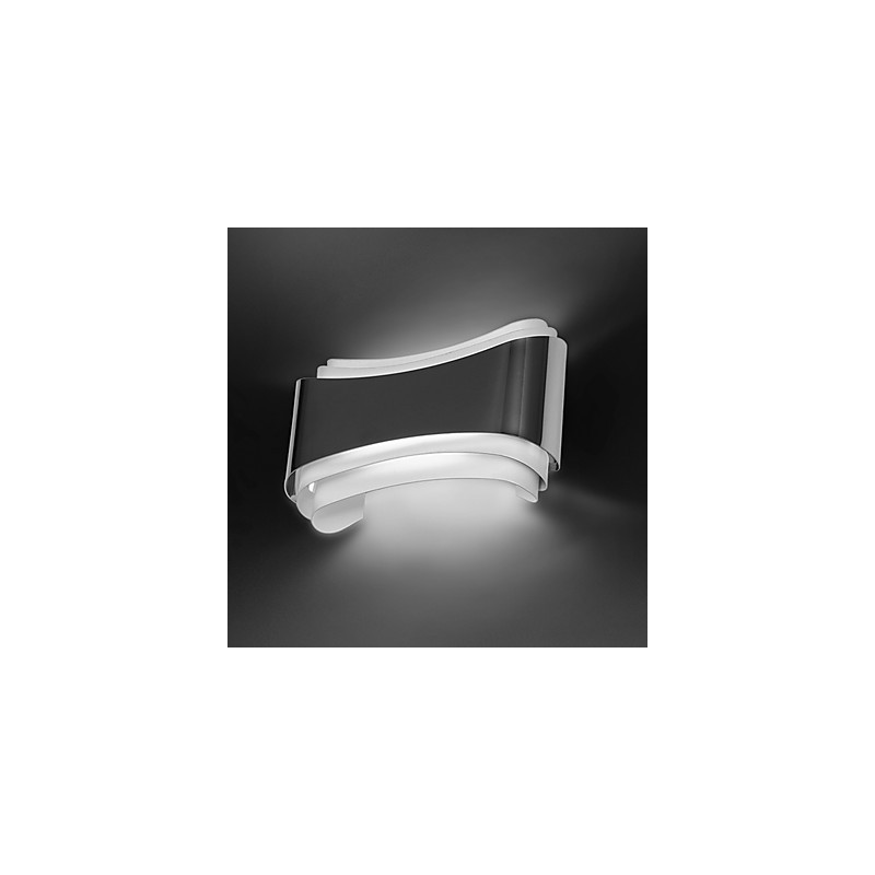 Integrated Modern Contemporary Chrome Feature for Ambient Light Wall Sconces Wall Light
