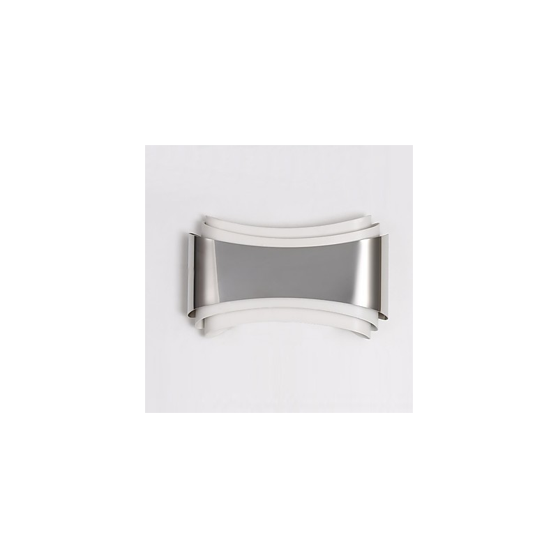 Integrated Modern Contemporary Chrome Feature for Ambient Light Wall Sconces Wall Light