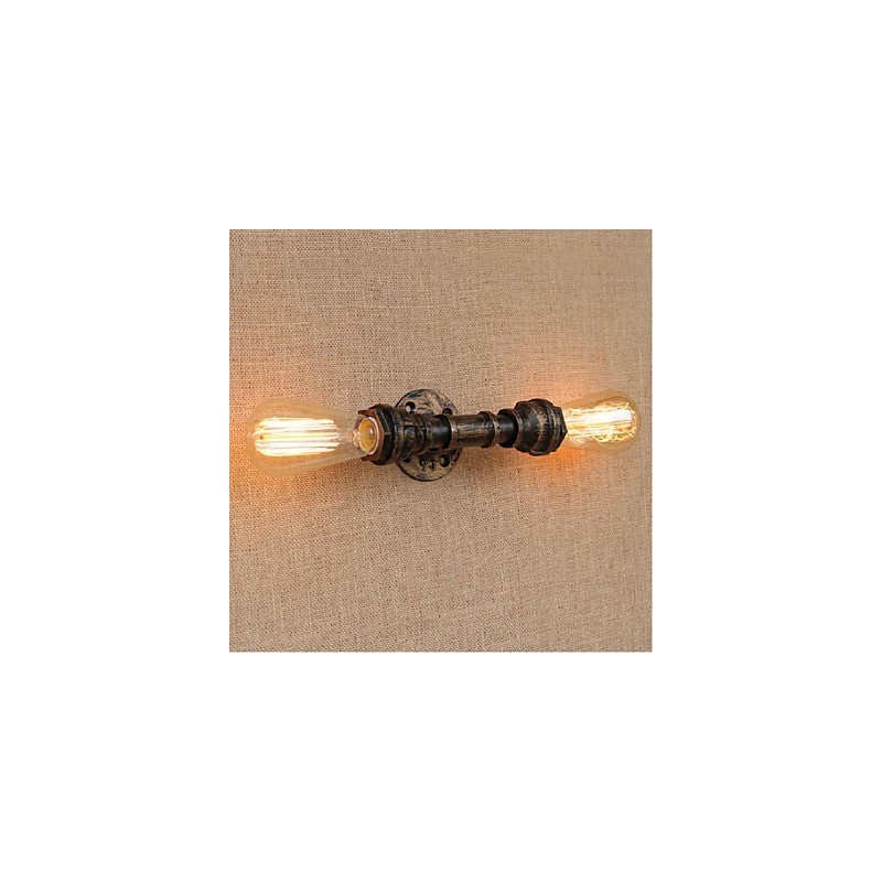 Nostalgia Simple Water Pipe Decorative Small Wall Lamp Wall Light