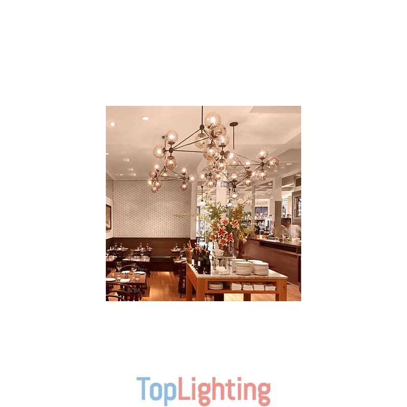 Chandelier Retro Living Roo Outdoors Garage Metal