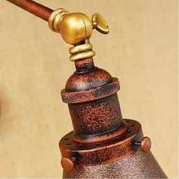 Long arm Half rust Retro Creative Nostalgic Retractable Folding Wall Sconces Wall Light