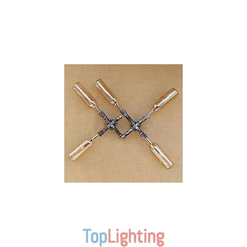 Rustic Lodge Painting Feature for Ambient Light Wall Sconces Wall Light