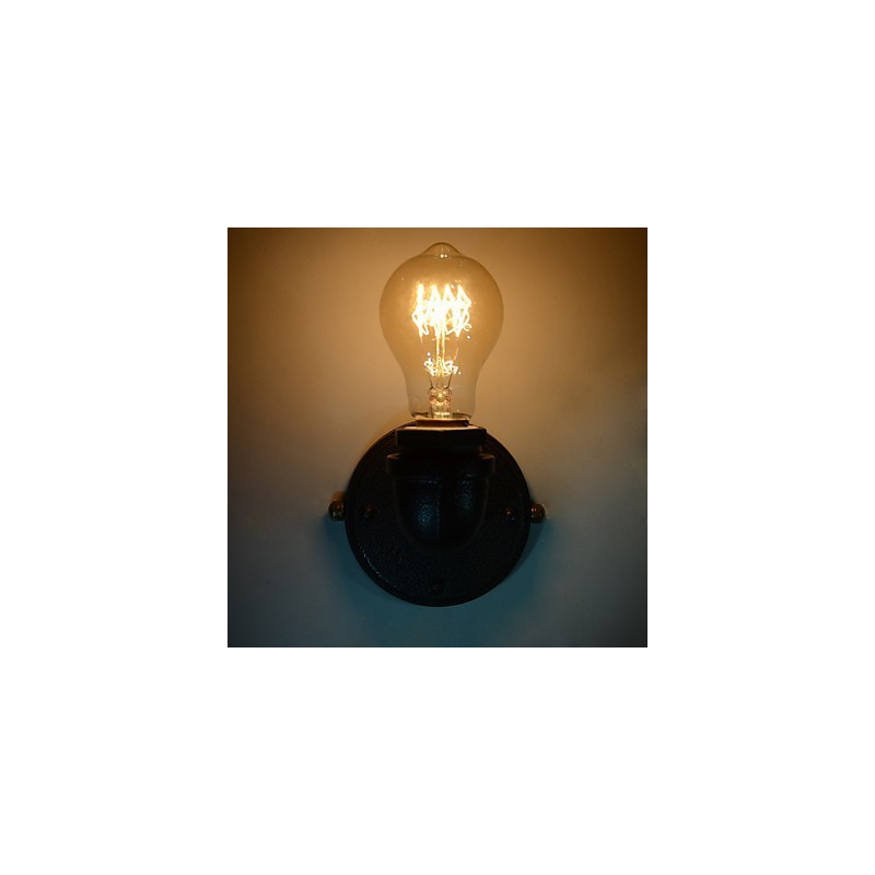 Simple Retro Industrial Iron Pipe Decorative wall lamp Wall Fixture