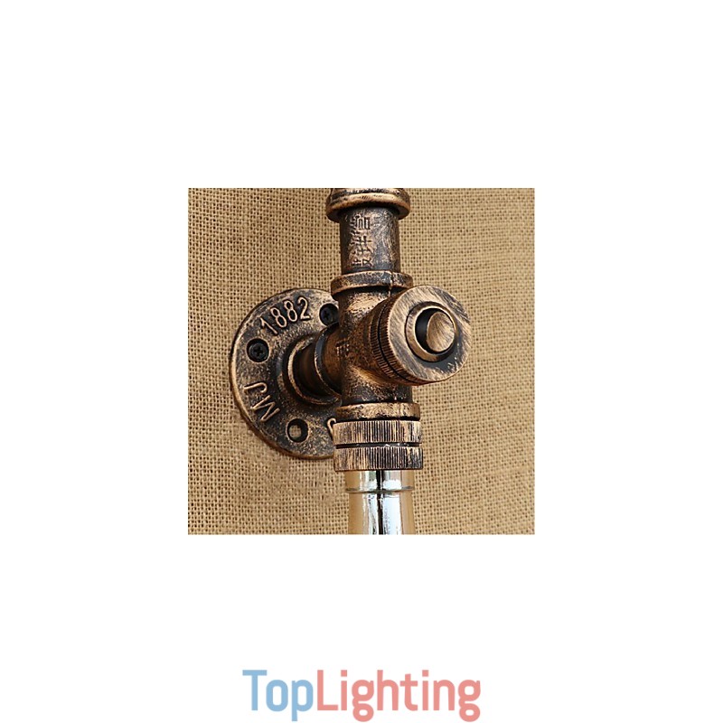 Retro American Village Creative Industry Wind Designer Water Bottle Wall Lamp Wall Light