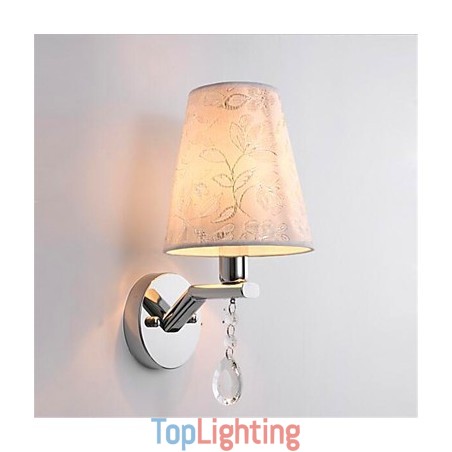 Modern Contemporary Silver Feature for Crystal Ambient Light Wall Sconces Wall Light Modern Contemporary Silver Feature for Crystal Ambient Light Wall Sconces Wall Light