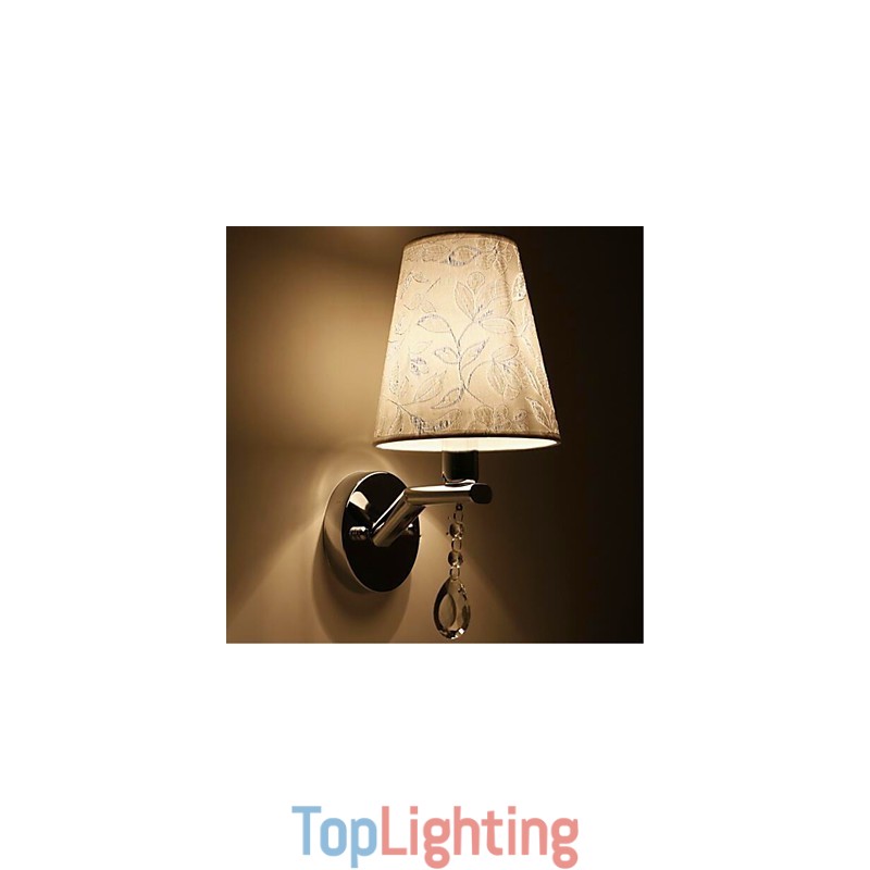 Modern Contemporary Silver Feature for Crystal Ambient Light Wall Sconces Wall Light